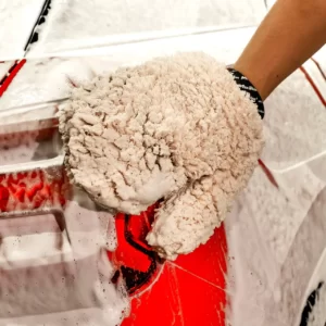 Рукавиця плюшево-мікрофіброва для миття авто MaxShine Plush Microfiber Wash Mitt 650 gsm