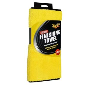 Рушник для сушіння з кантом Meguiar’s Supreme Finishing Towel 30×50 см, 1050 gsm (X1906EU)