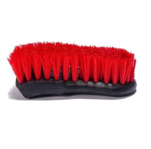 Щітка для чищення килимків, оббивки, шин Carpet And Upholstery Brush Red Nylon (9632R-BK)