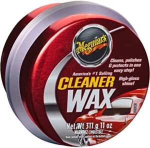 Очищающий твердый воск для авто Meguiar’s Cleaner Wax Paste 311 г (A1214)