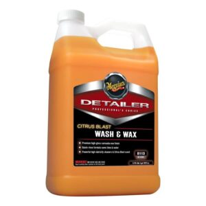 Автошампунь с воском Meguiars Citrus Blast Wash Wax 3,78 л (D11301)