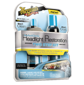 Набор для восстановления и защиты фар Meguiar’s Perfect Clarity Headlight Restoration 2-Step Kit (G2000)