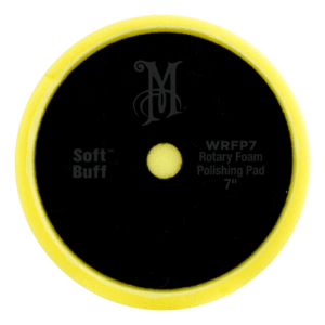 Полірувальний круг середньої жорсткості жовтий Meguiars Rotary Foam Polishing Pad 178мм (WRFP7)