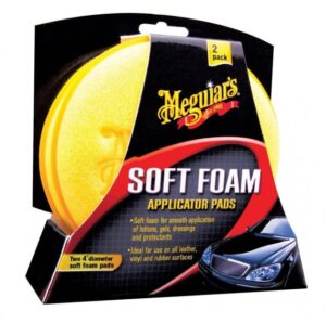 Аплікатор м’який поролоновий Meguiars 102мм, 2шт (X3070)