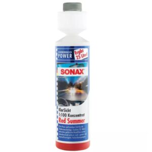 Концентрат омывателя стекла летний 1:100 SONAX Red Summer 250 мл (266141)