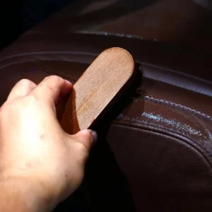 Щітка компактна з нейлону для чищення шкіри та алькантари MaxShine Leather and Alcantara Cleaning_1