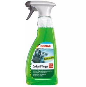 Очиститель-полироль пластика матовый SONAX Cockpitpfleger Green Lemon 500 мл (358241)