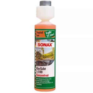 Концентрат омывателя стекла летний 1:100 SONAX Tropical Sun 250 мл (387141)