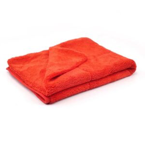 Мікрофібровий рушник для сушіння MaxShine Big Red 50×70 см. 1000 gsm червоний (1085070R)