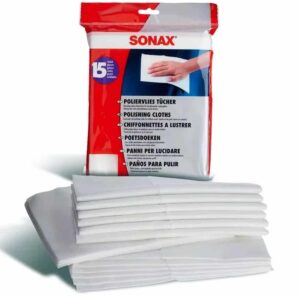 Салфетки для финишной полировки кузова SONAX Polishing Cloths 15 шт (422200)