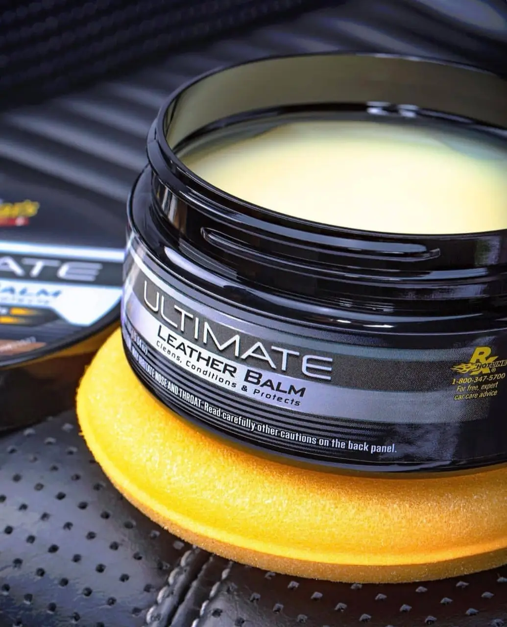 Бальзам 3 в 1 для шкіри Meguiar's Ultimate Leather Balm 160 г_1