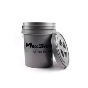 Відро для детейлінгу з кришкою MaxShine Detailing Bucket with Gamma Lid 20 л._1