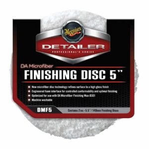 Мікрофіброве полірувальне коло фінішне Meguiar’s DA Microfiber Finishing Disc 5 140 мм., 2шт. (DMF5)