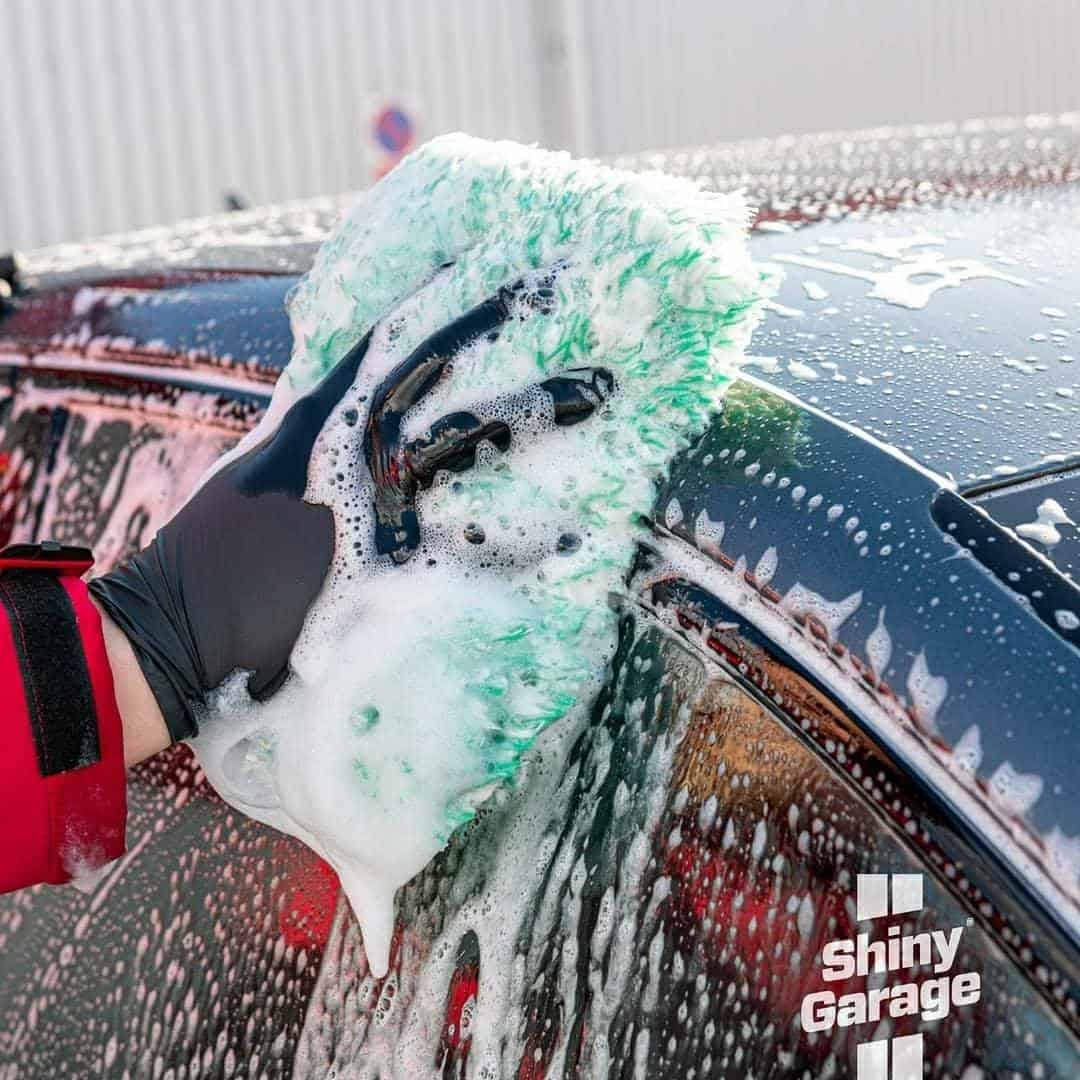 Величезна губка для миття авто Shiny Garage Wash Pad 17x23 см_1