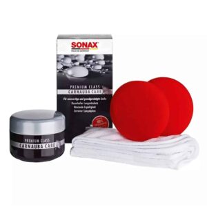 Твердый воск SONAX PREMIUM CLASS Carnauba Care 200 мл (211200)
