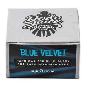 Твердий віск карнауба для автомобілів темного кольору Dodo Juice Blue Velvet 30 мл_1