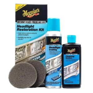 Набір для відновлення та захисту фар Meguiar`s Two Step Headlight Restoration Kit (G2970)