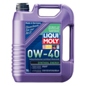 Синтетическое моторное масло Liqui Moly Synthoil Energy SAE 0W-40, 5л. (9515-lm)