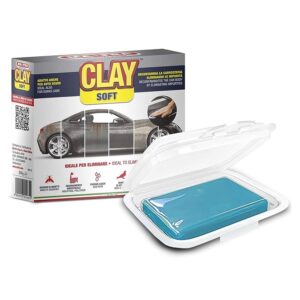 Синтетична м’яка глина Mafra Detailing Clay Dark Blue 200г (H0174)