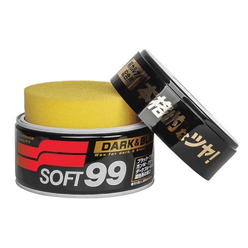 Твердий віск для темних авто SOFT99 Dark Black Wax 300г (00010