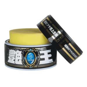 Твердый воск для темных авто, король блеска SOFT99 The King of Gloss Black 320г (00177)