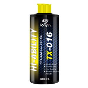 Середньоабразивна паста для полірування Tonyin Medium Cut Polish TX-016, 1л (TX016B-tn)