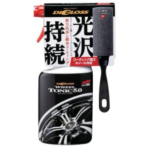 Очищувач колісних дисків з гідрофобним ефектом SOFT99 DiGloss Wheel Tonic 5.0 з щіткою, 400мл (02095)