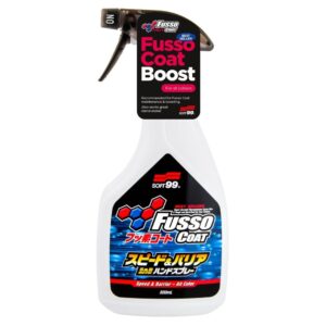 Спрей для надання блиску та гідрофобних властивостей SOFT99 Fusso Coat Speed & Barrier Hand Spray 400мл (10291)