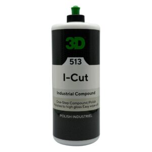 Швидкоріжуча полірувальна паста 3D I-Cut Industrial Compound 1л (513OZ32)