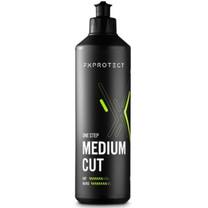 Среднеозернистая одношаговая полировальная паста на водной основе FX Protect Medium Cut 500мл (K9GXLR-456-1)