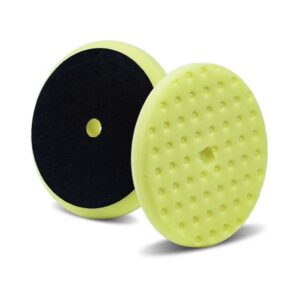 Полірувальний круг для роторних машинок, жорсткий Lake Country Precision Rotary Yellow Foam Cutting 180мм (PR-54800-CCS)