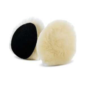 Полірувальний круг лама Lake Country Prewashed Lambswool White Knitted Polishing 76мм (77-213-1)