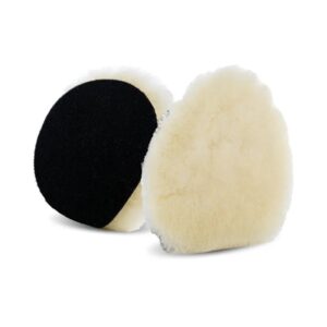 Полировочный круг лама Lake Country Prewashed Lambswool White Knitted Polishing 125мм (77-215-1)