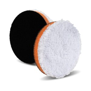 Полірувальний круг мікрофібровий універсальний для ексцентрика Lake Country Microfiber Light Cutting OSP 76мм (MF-325-OSP)