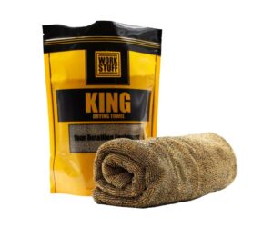 Дуже вбираючий рушник для сушіння авто Work Stuff King Drying Towel 90×73см (WS067)