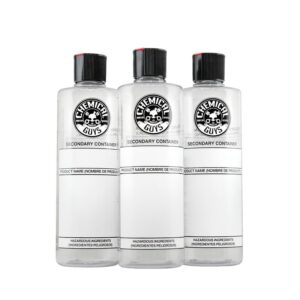 Ємність для розчинів з носиком Chemical Guys Secondary Container Dilution Bottles Spout Cap 3шт (ACC139)