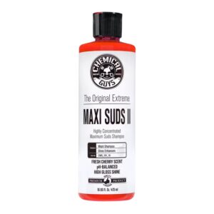 Автошампунь супер піна з підсилювачем блиску свіжа вишня Chemical Guys Maxi Suds II 473мл (CWS101_16)