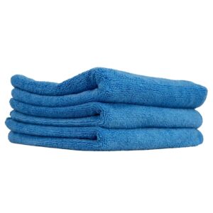 Набір мікрофібрових рушників Chemical Guys Ultra-Fine Microfiber Towel Blue 40×40см, 3шт (MIC102_03)