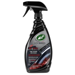 Поліроль для чорніння шин з графеном Turtle Wax HS Graphene Acrylic Tire Shine Spray Coating (53747)