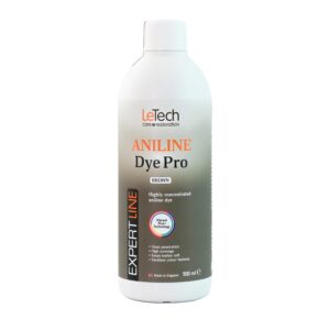 Краска анилиновая для кожи LeTech Aniline Dye Pro Expert Brown 500мл (ADSB500-LT)
