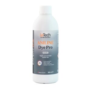 Краска анилиновая для кожи LeTech Aniline Dye Pro Expert Black 500мл (ADB500-LT)