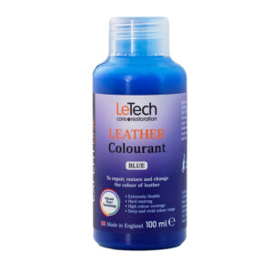 Краска полиуретановая на водной основе для кожи LeTech Leather Colourant Expert Line Blue 200мл (010290200-LT)