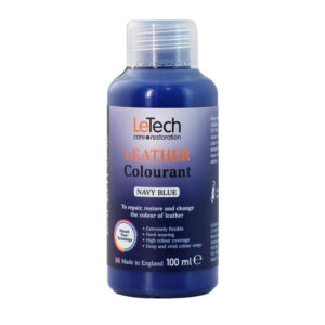 Краска полиуретановая на водной основе для кожи LeTech Leather Colourant Expert Line Navy Blue 200мл (010320200-LT)