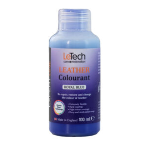 Краска полиуретановая на водной основе для кожи LeTech Leather Colourant Expert Line Royal Blue 200мл (010310200-LT)