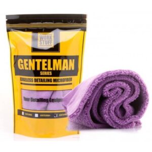 Набір мікрофібрових рушників Work Stuff Gentleman Basic Purple 40х40 см, 350 gsm (WS064)