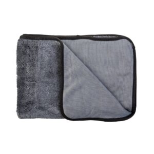 Мікрофібровий рушник для сушки автомобіля односторонній MCS Single Twisted Towel Gray 90×70см (MCS-20\Gray)