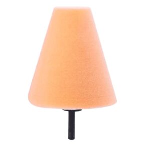 Полірувальний конус для шуруповерта середньої жорсткості MaxShine Foam Polishing Cone Ø80 mm (MS-FPC80)