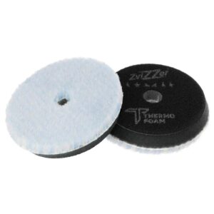 М’який гібридний полірувальний круг, для ексцентрика ZviZZer Thermo Hybrid Pad Anthrazit Ø80 mm (ZV-TH00009015FC)