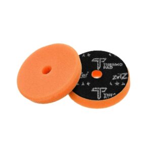 Полірувальний круг для ексцентрика середньої жорсткості ZviZZer THERMO Trapez Orange Pad 75 mm (ZV-TTR00009020MC)