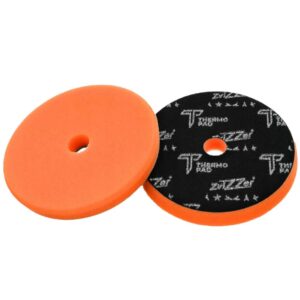 Полірувальний круг для ексцентрика середньої жорсткості ZviZZer THERMO Trapez Orange Pad Ø150 mm (ZV-TTR00016020MC)